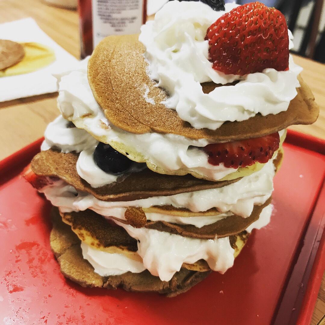 Pancake草莓奶油蛋糕