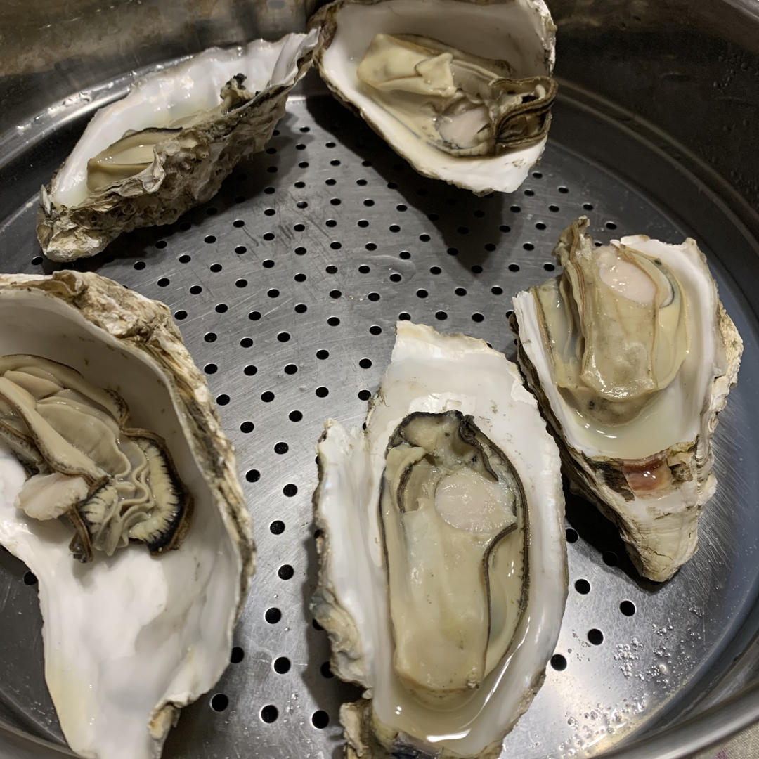 清蒸生蚝