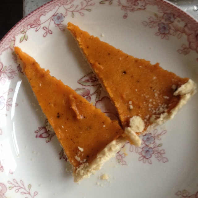 秋季时令小甜品——奶香南瓜派