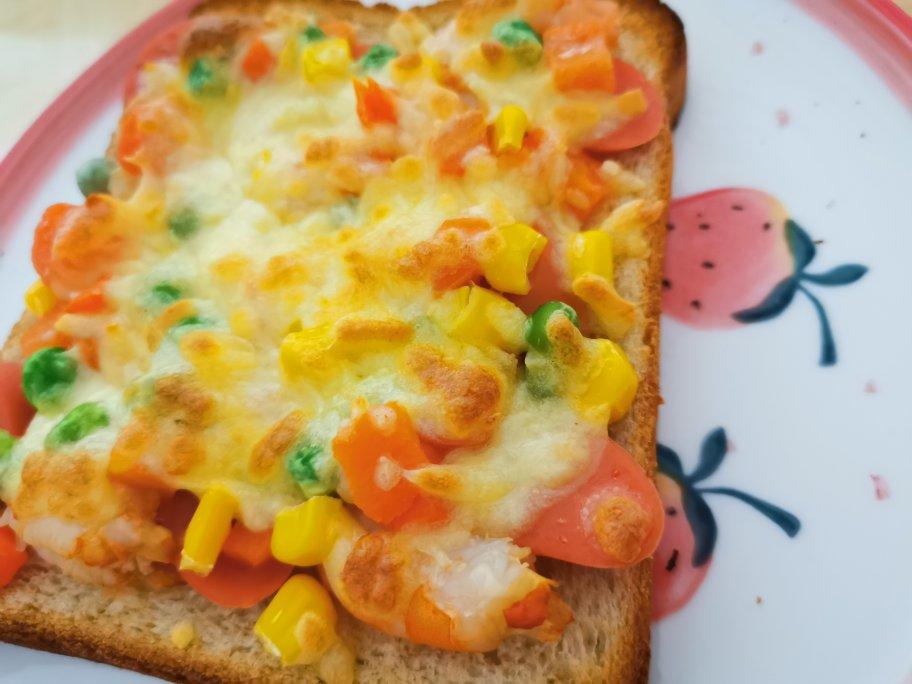 一人份吐司披萨【最好吃的披萨·快手营养早餐】