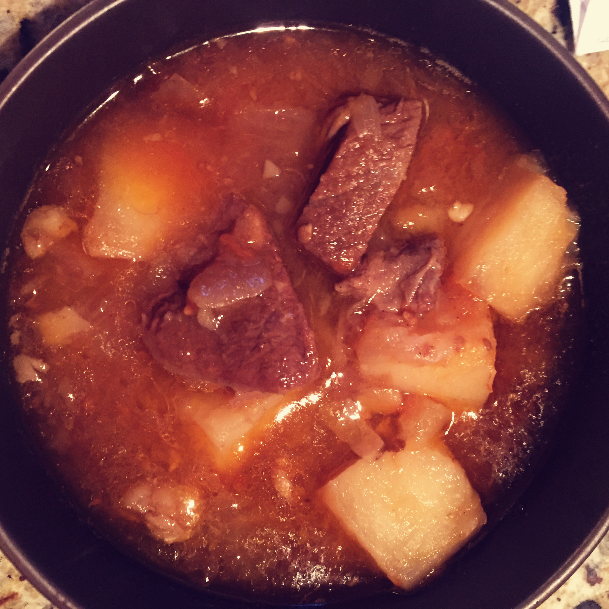 番茄牛腩(这样做牛肉不会老哦）