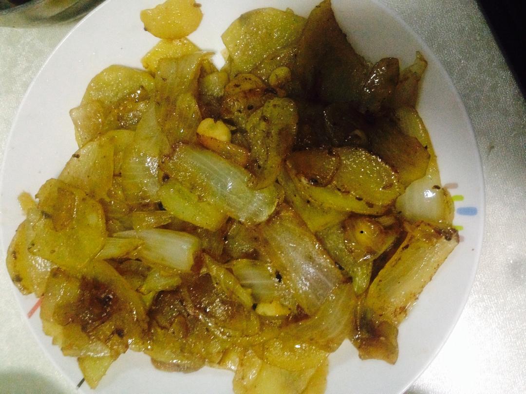 孜然洋葱土豆片