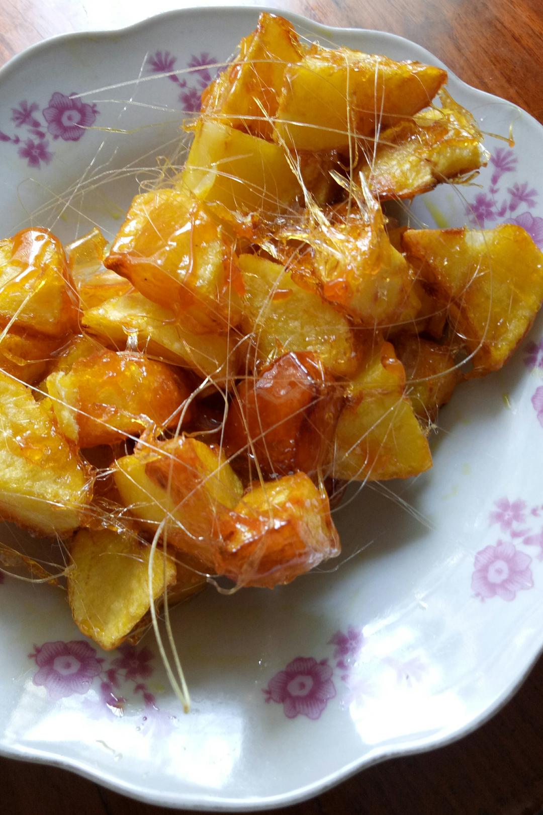 风逝_ok28做的拔丝土豆