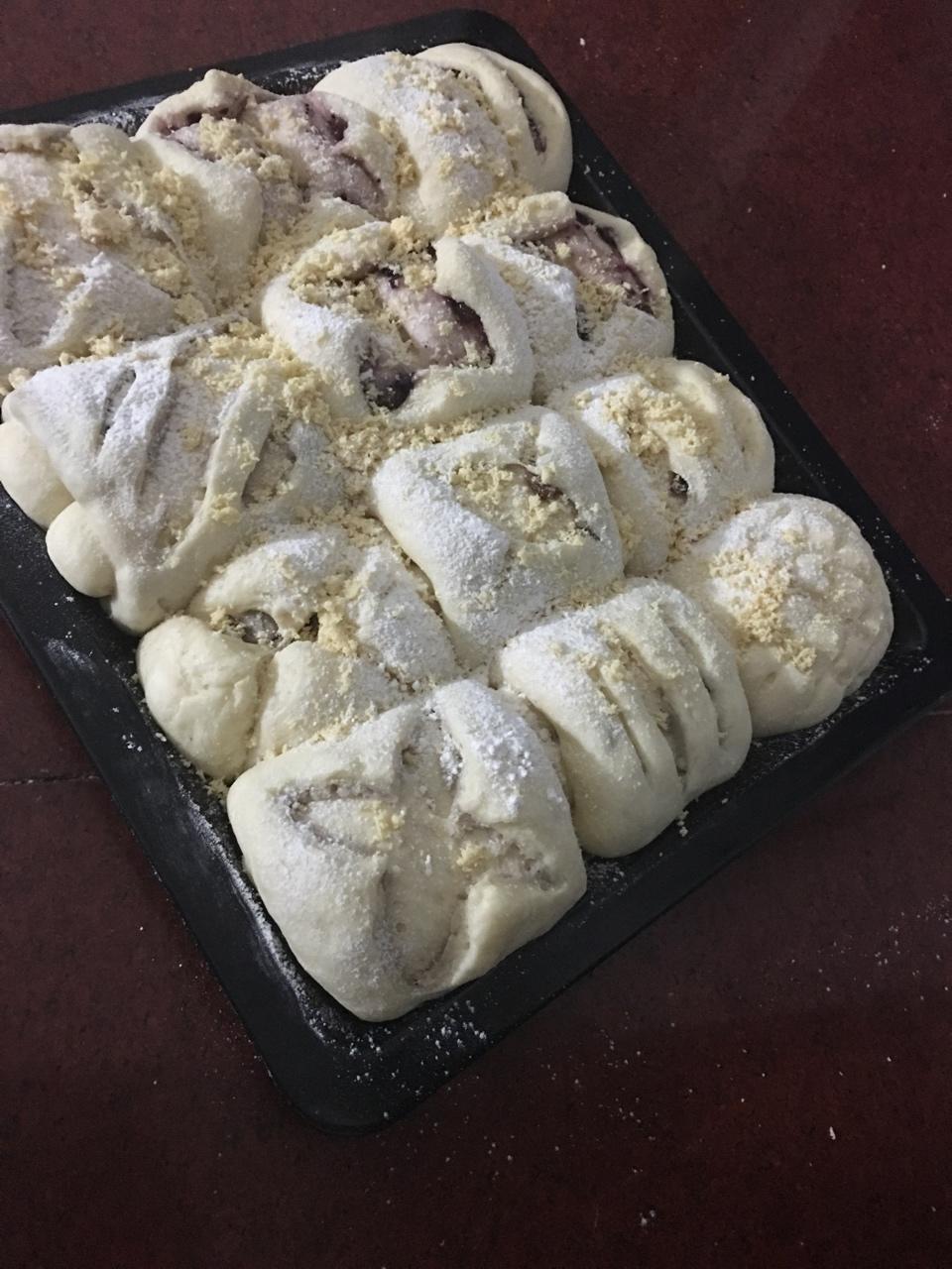 奶香糯米排包