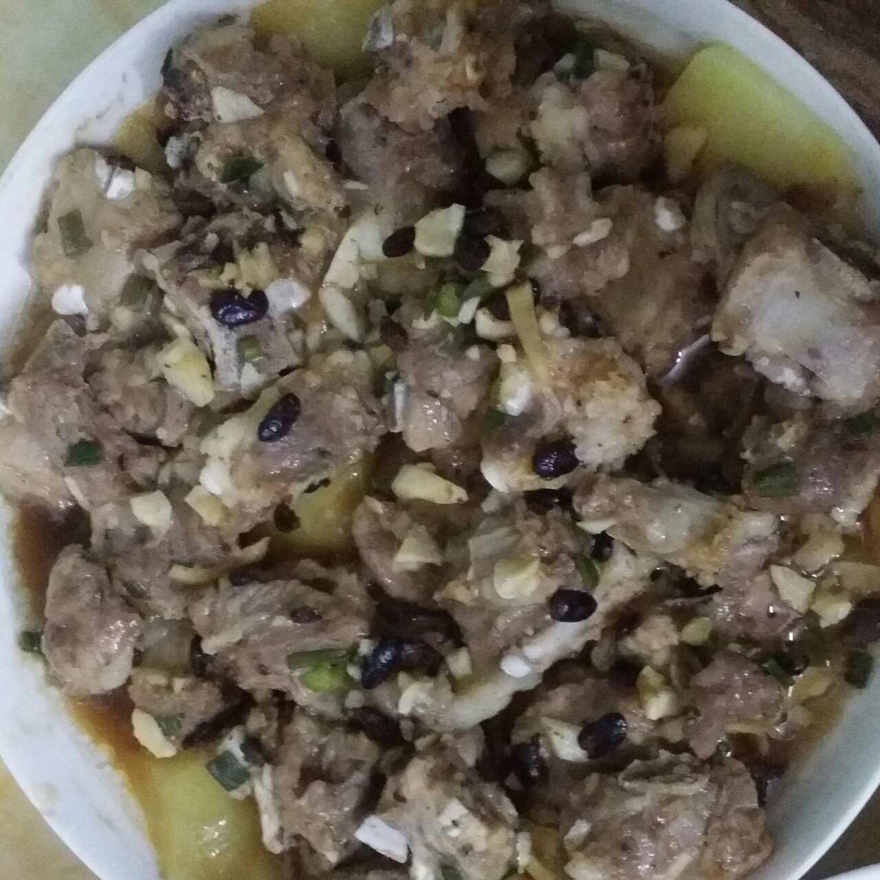豉椒蒸土豆排骨