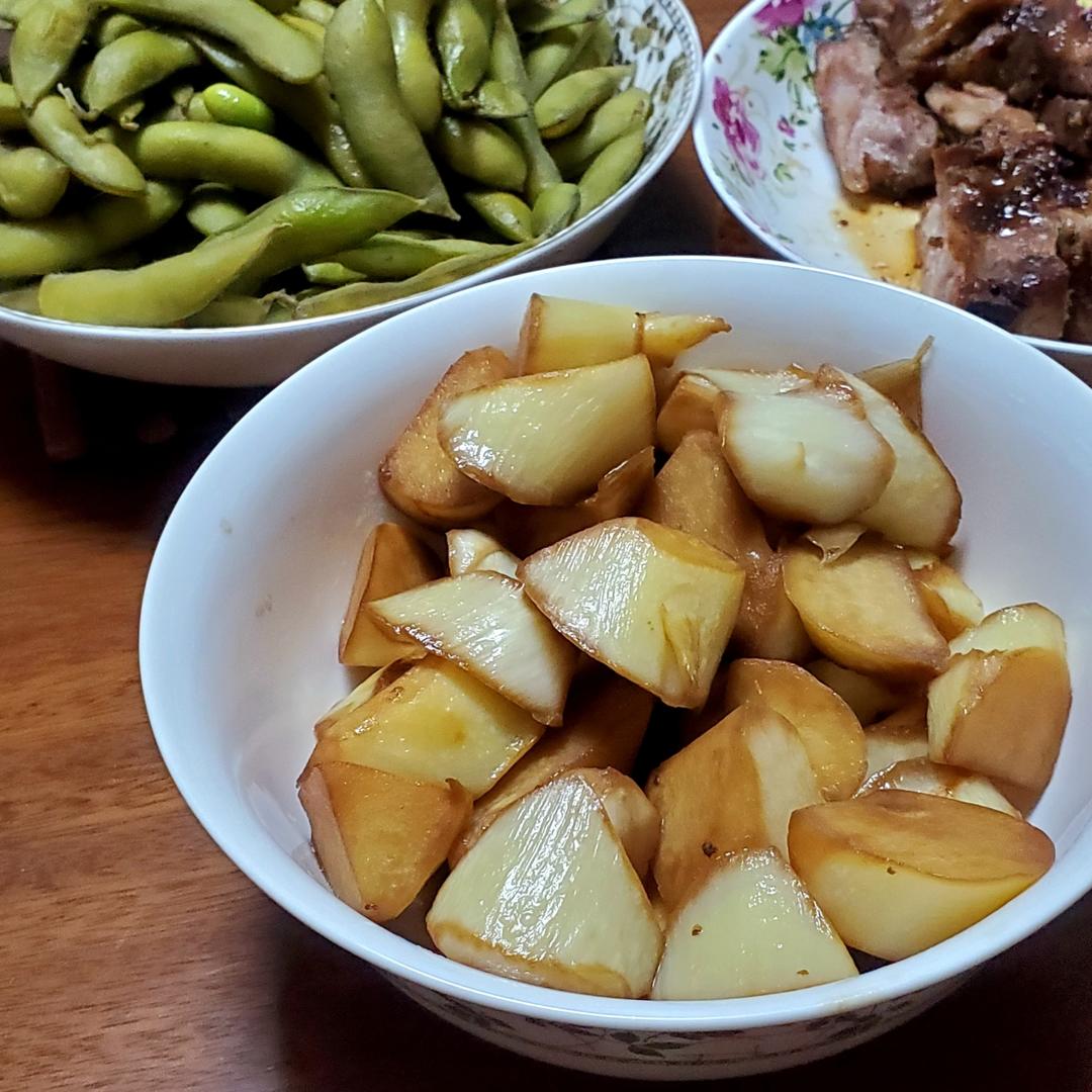 油焖茭白（少油版）