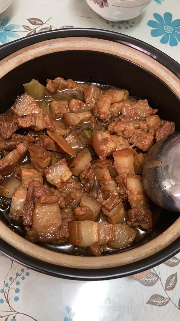 80后孩奴做的焖猪肉