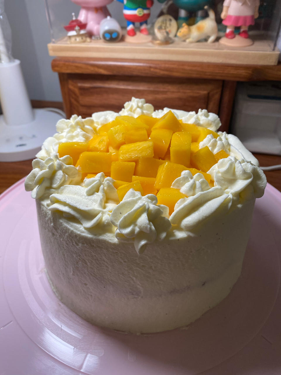 超好吃的【芒果冰淇淋蛋糕】私房配方大公开