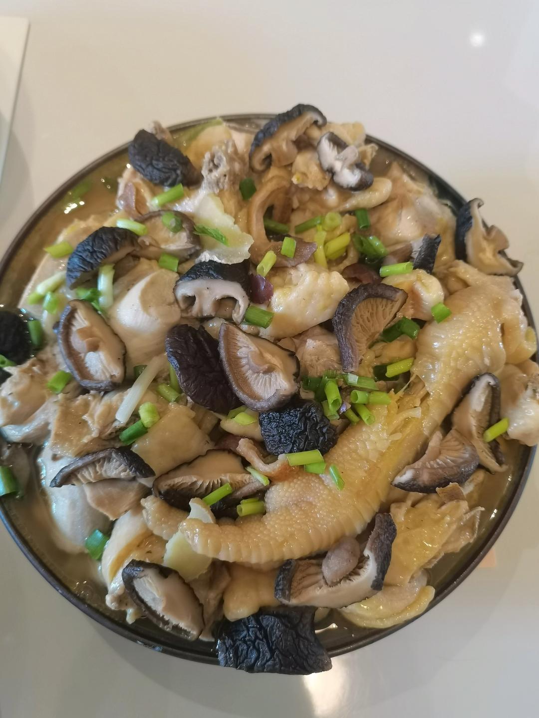 广式蒸鸡