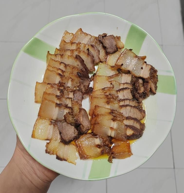 蒸腊肉