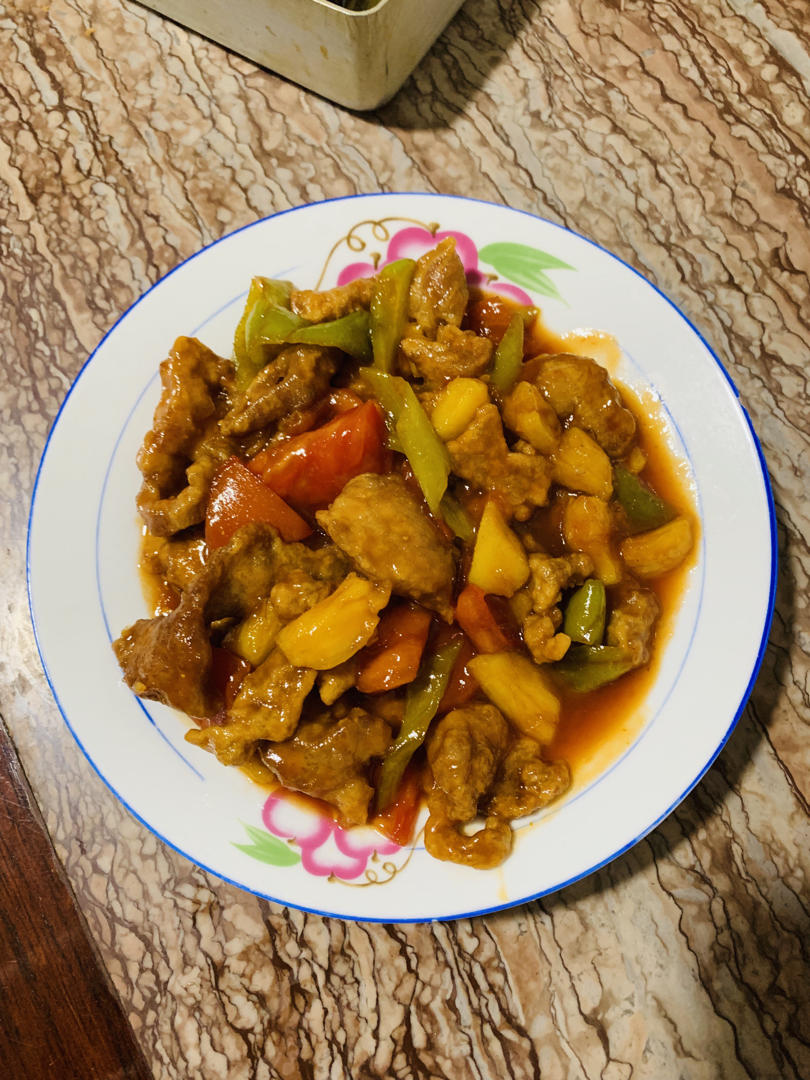 菠萝咕噜肉