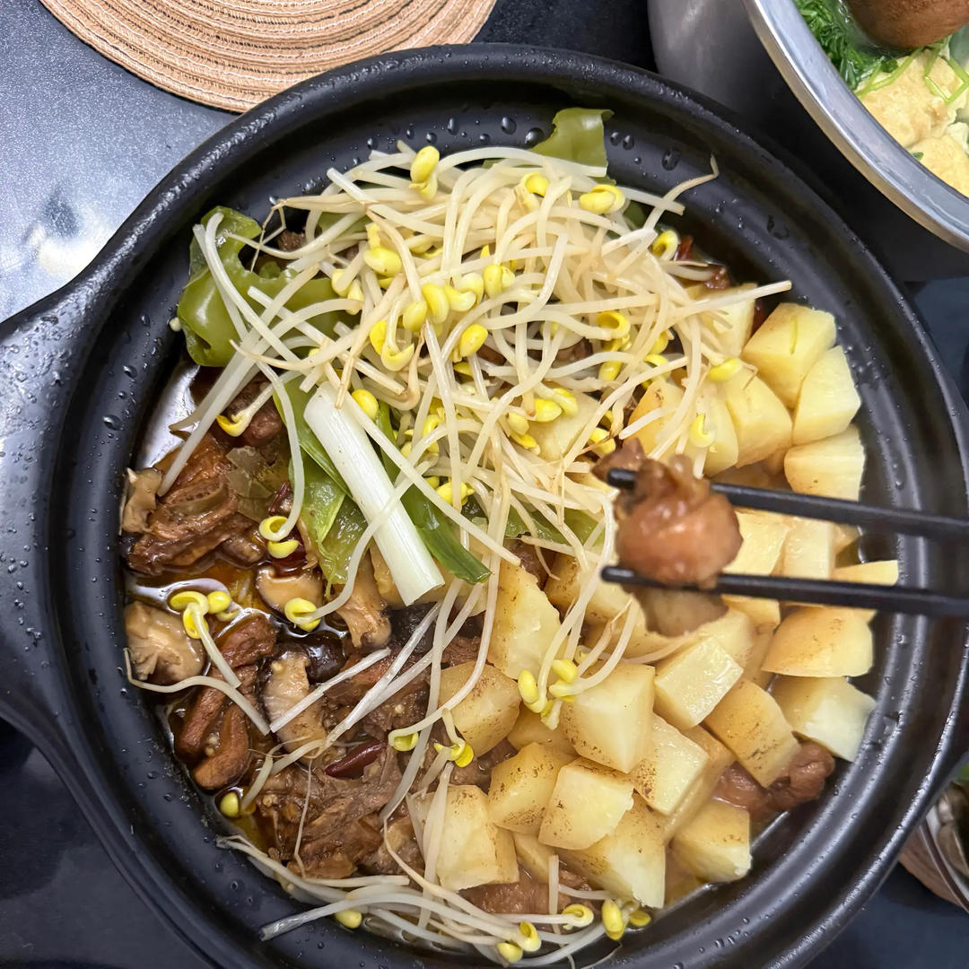 外卖第一名，简单在家做|黄焖鸡米饭