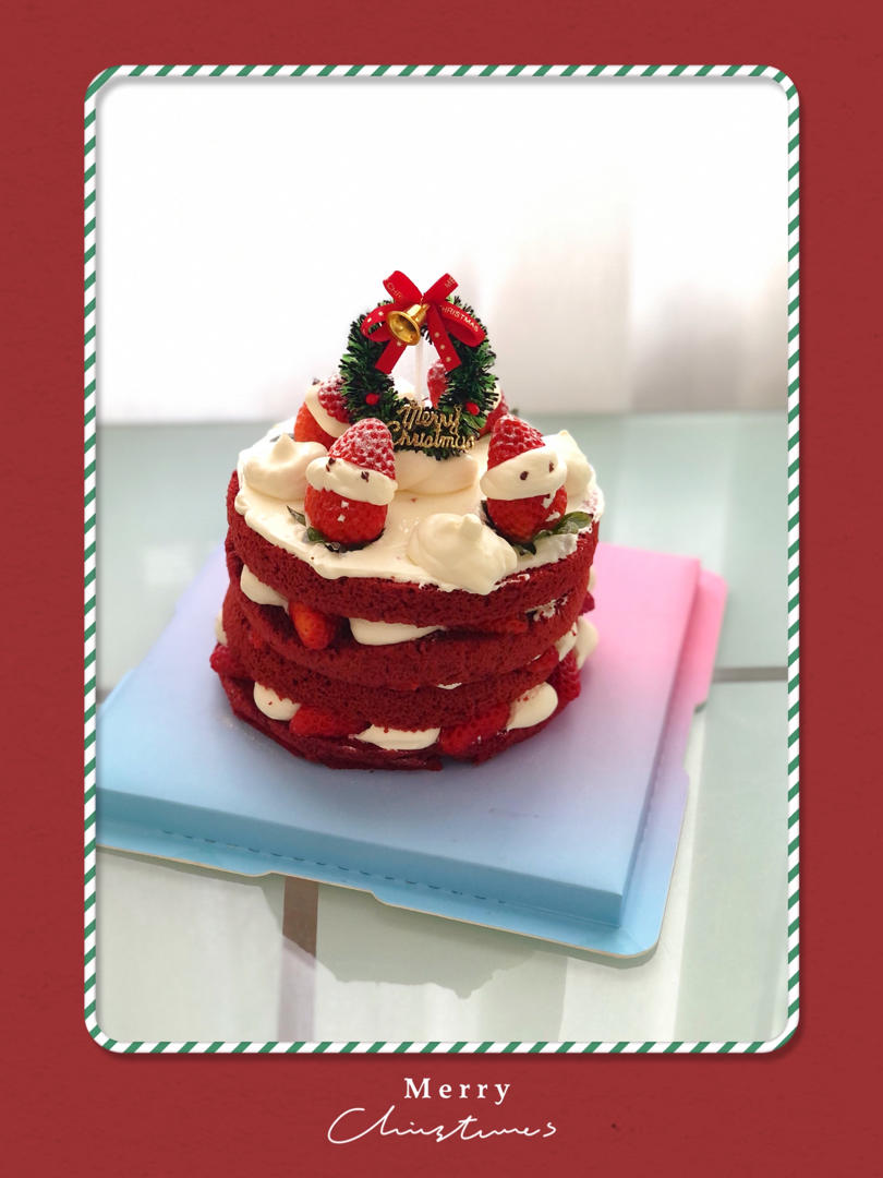 红丝绒蛋糕戚风版