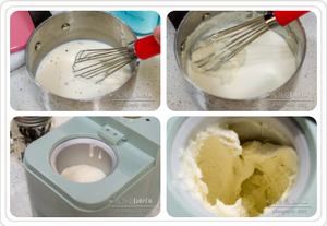 低脂版冰淇淋+减油脆甜筒的做法 步骤1