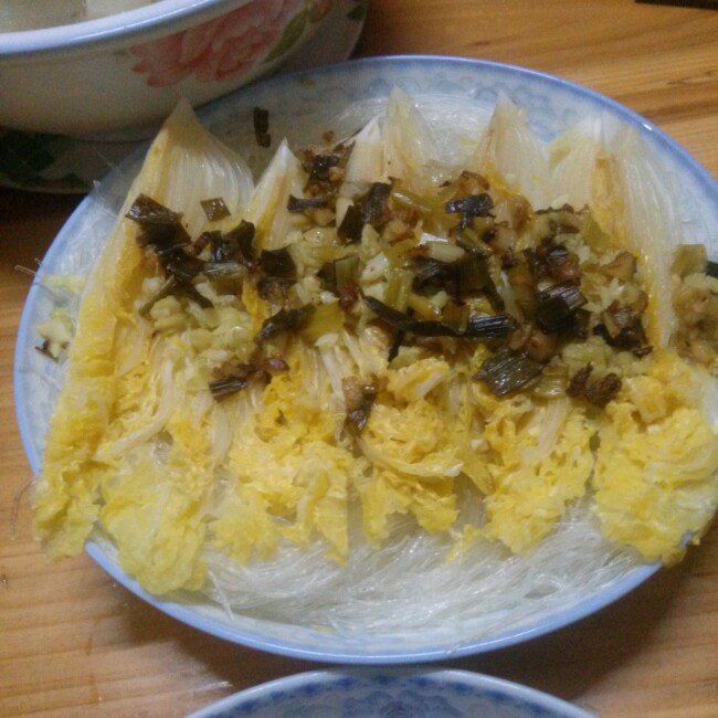 蒜蓉粉丝蒸娃娃菜