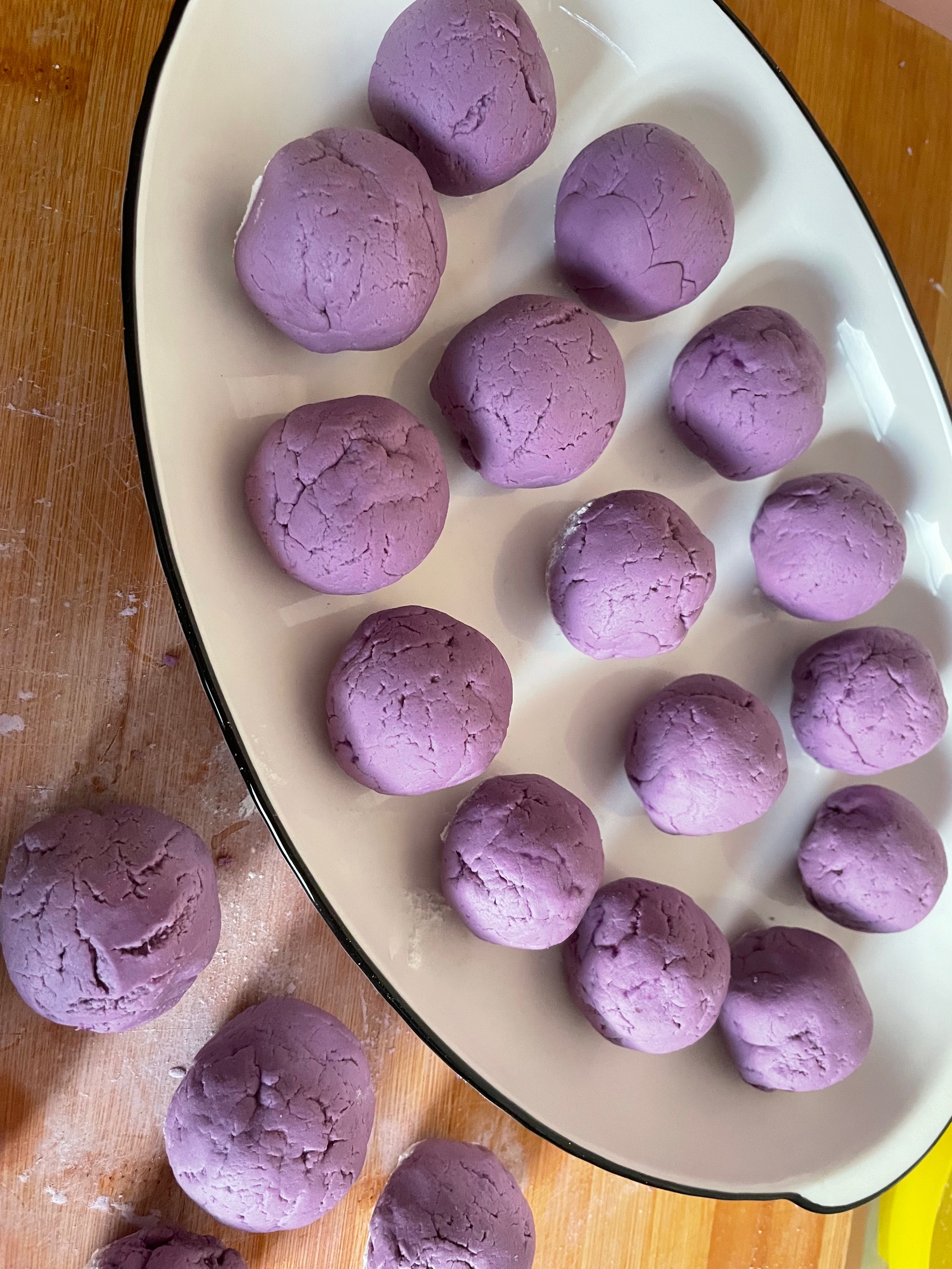 紫薯糯米丸子🍡的做法 步骤12