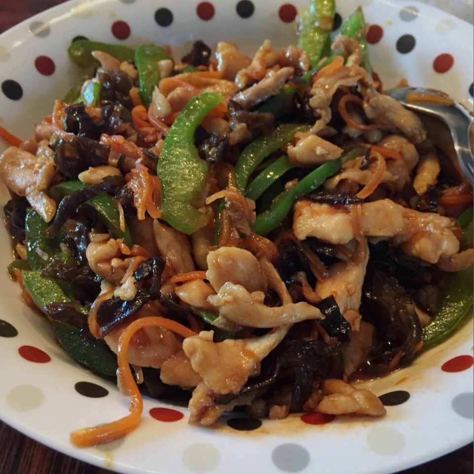 鱼香鸡丝