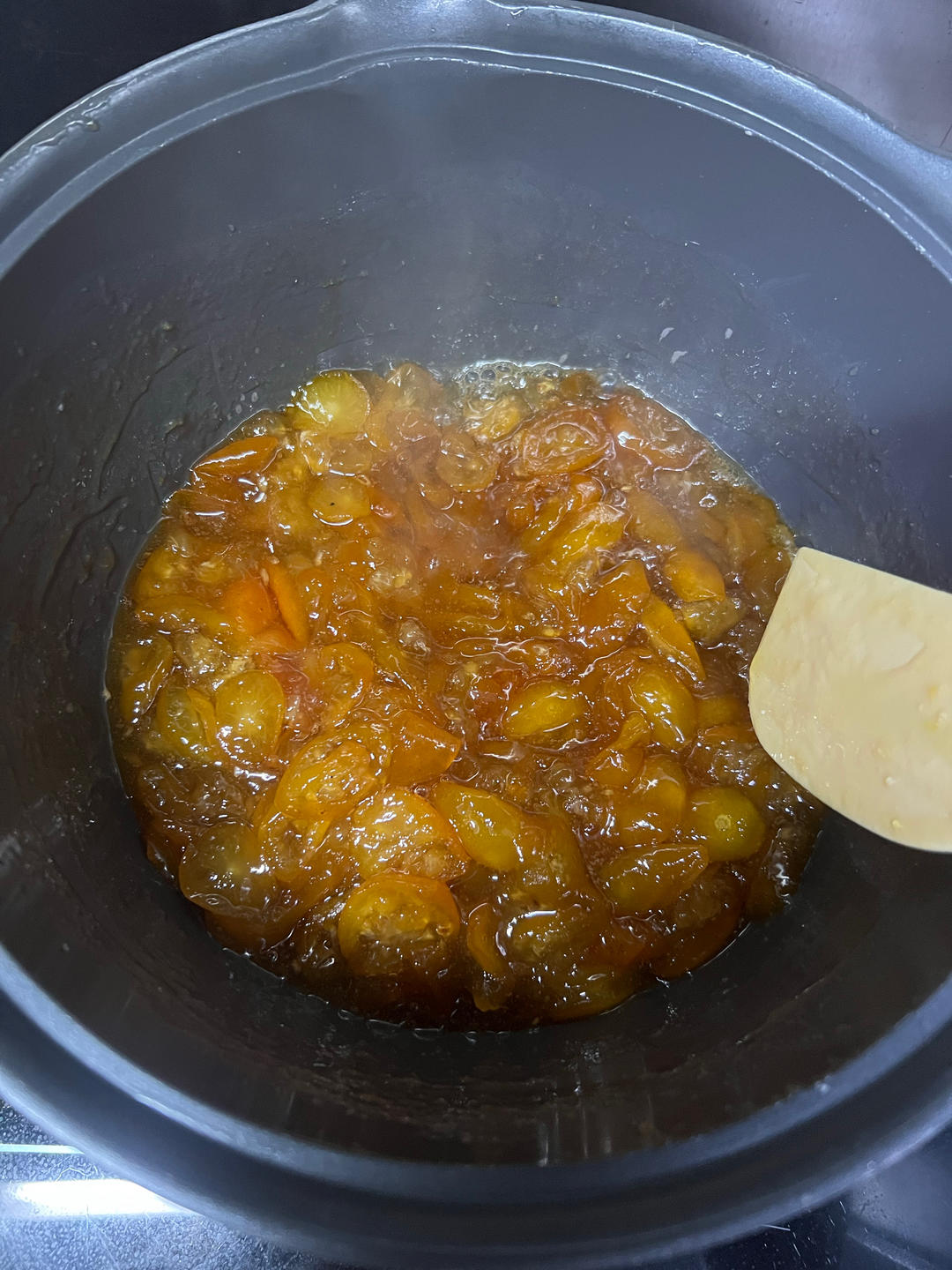 止咳润肺冰糖金桔膏的做法 步骤10