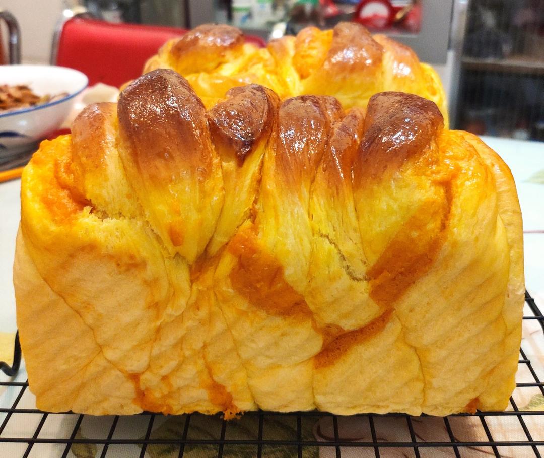 超好吃双倍南瓜吐司