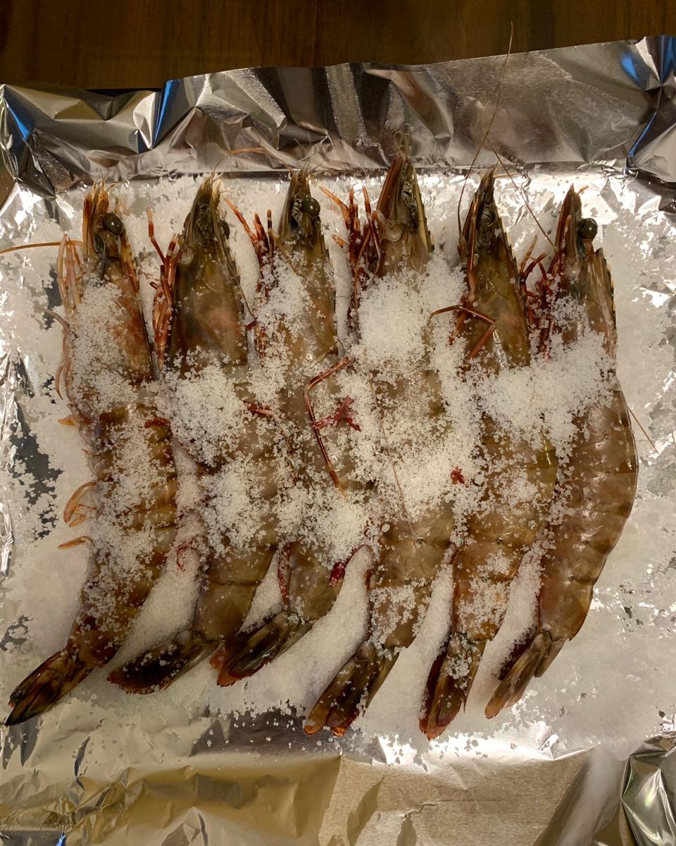 盐烤大虾