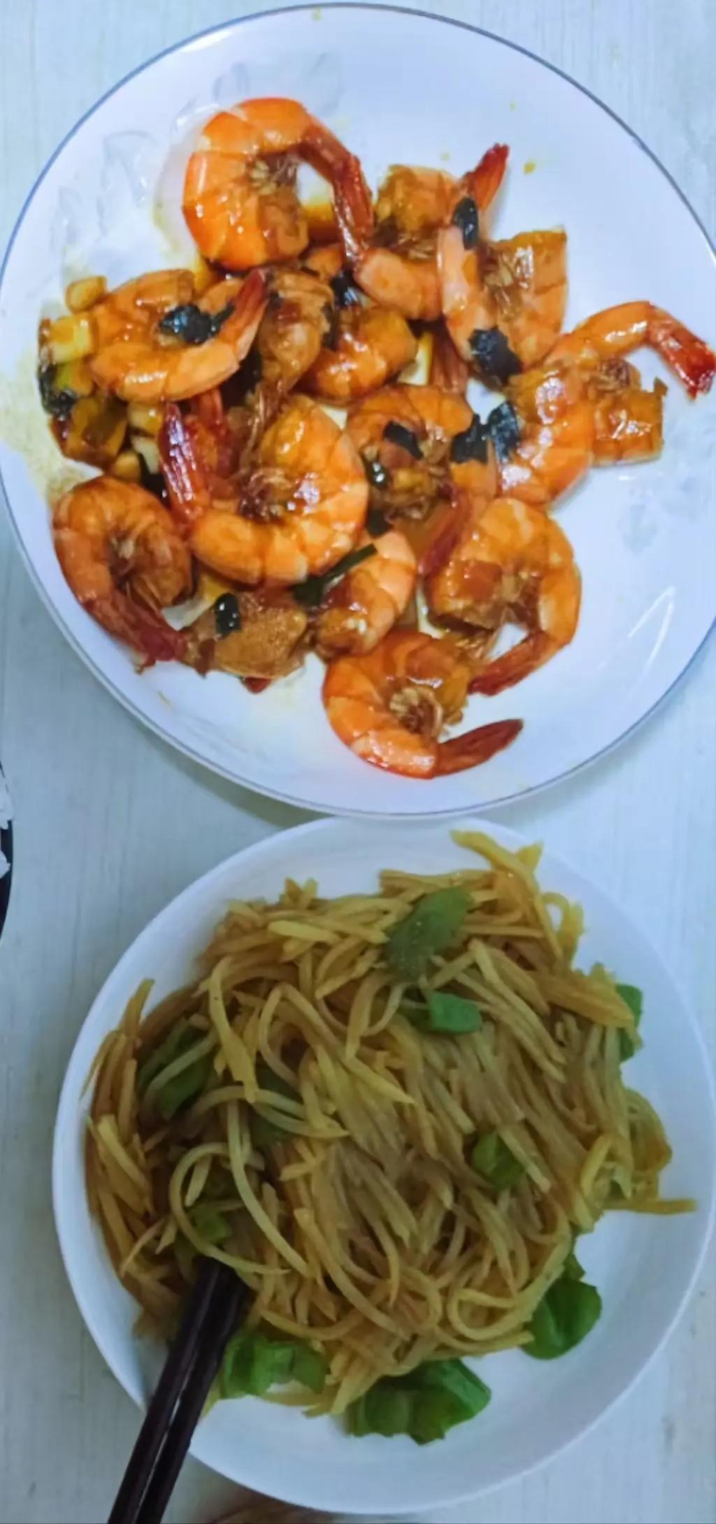 家庭版油焖大虾