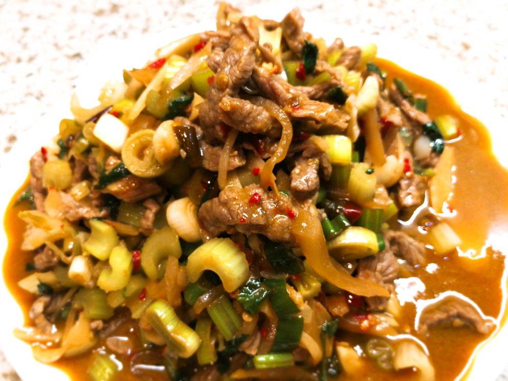 仔姜牛肉丝