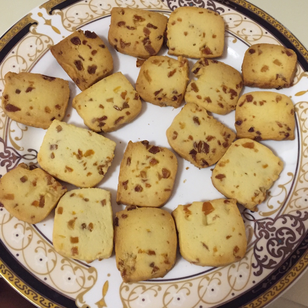 低糖少油版蔓越莓饼干