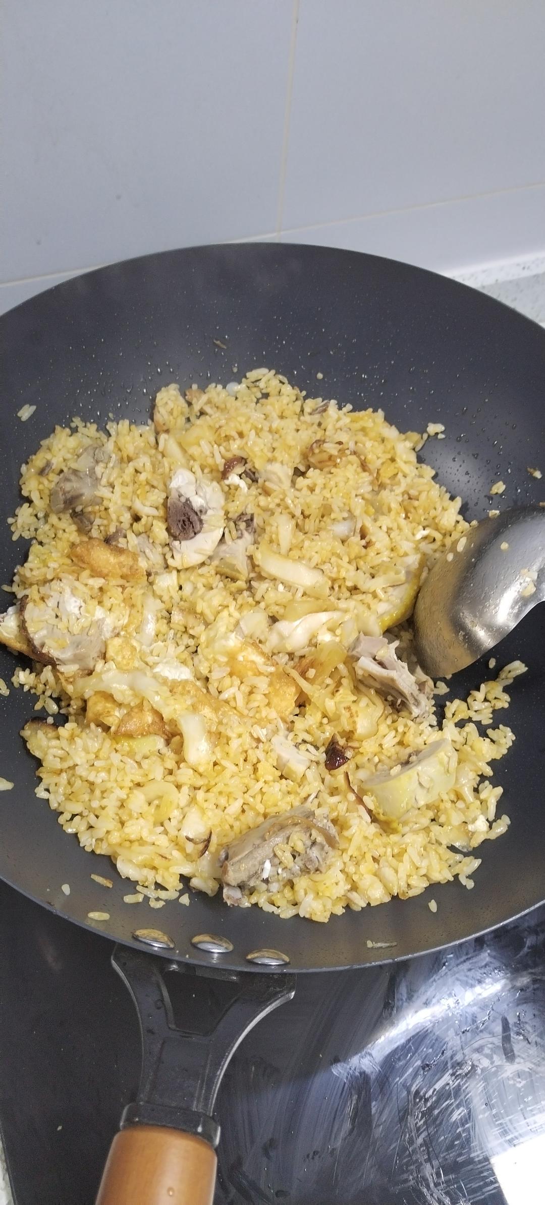 炒米饭蛋炒饭二十分钟快手家常
