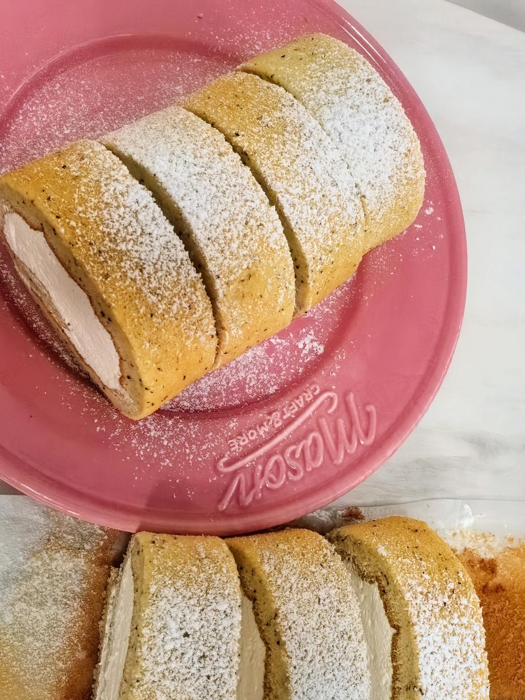 复刻山姆同款｜㊙️伯爵红茶瑞士卷☕️