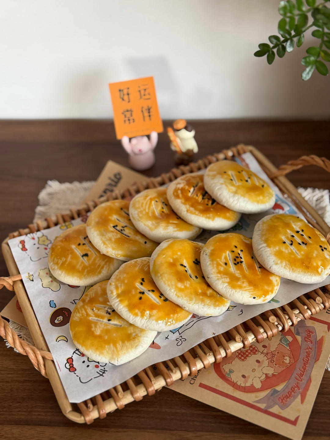 红豆酥饼｜这样做超酥脆‼️好吃到掉渣