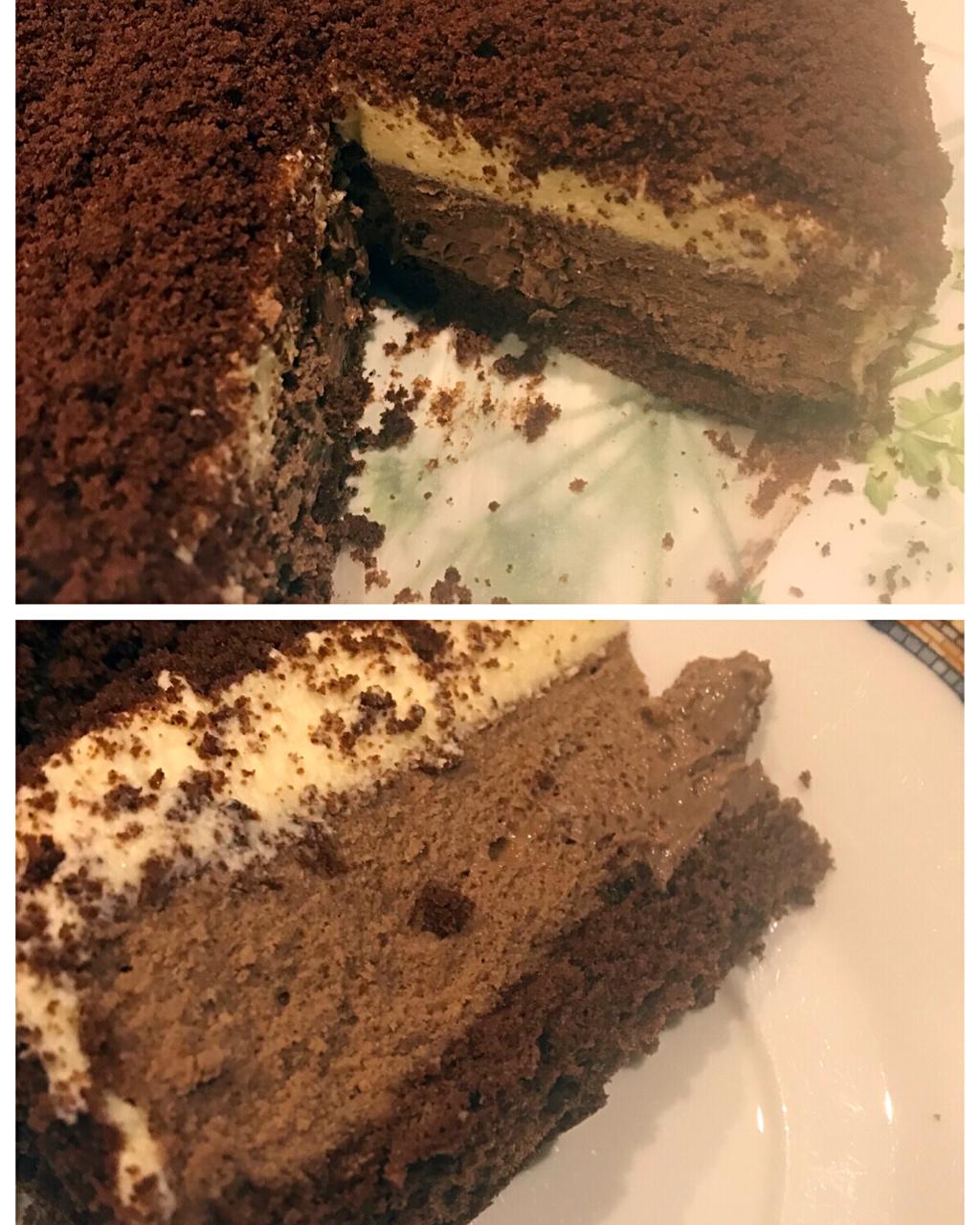 sarah889做的 letao> 巧克力双层芝士蛋糕配方大公开!