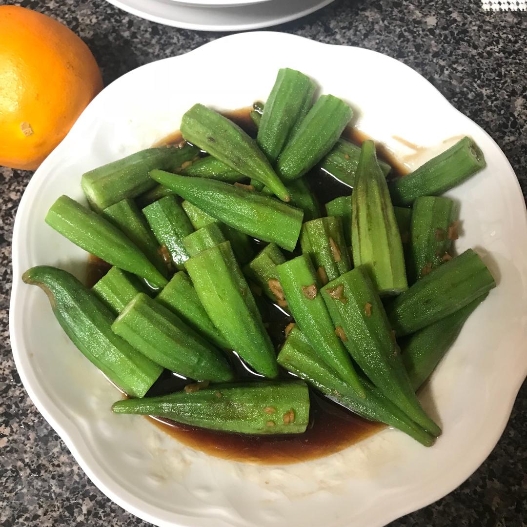 蒜蓉秋葵
