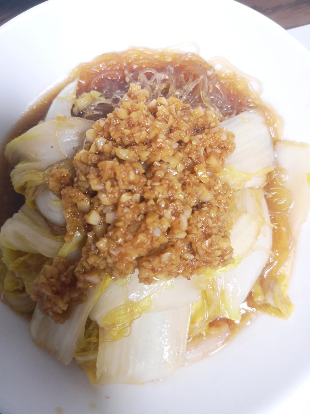 蒜蓉粉丝娃娃菜(私)