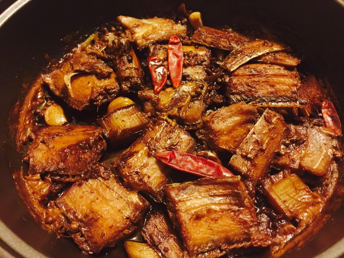 红烧带鱼（少油版）