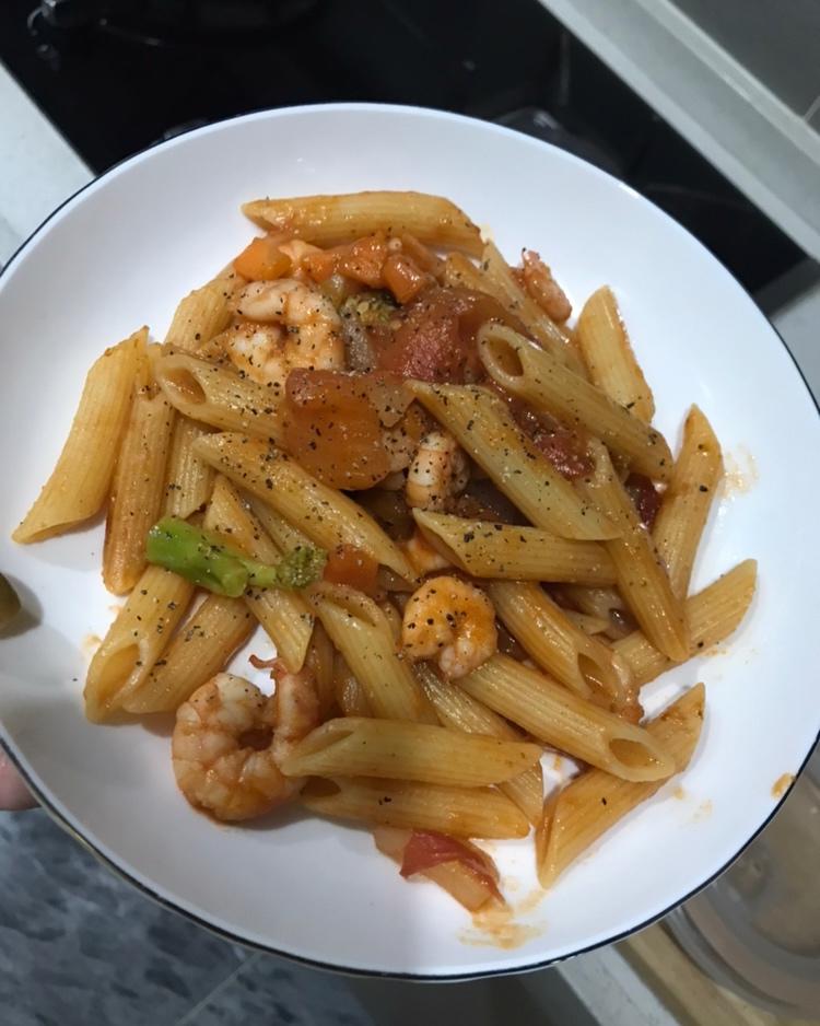 番茄肉酱意大利面（减脂版）