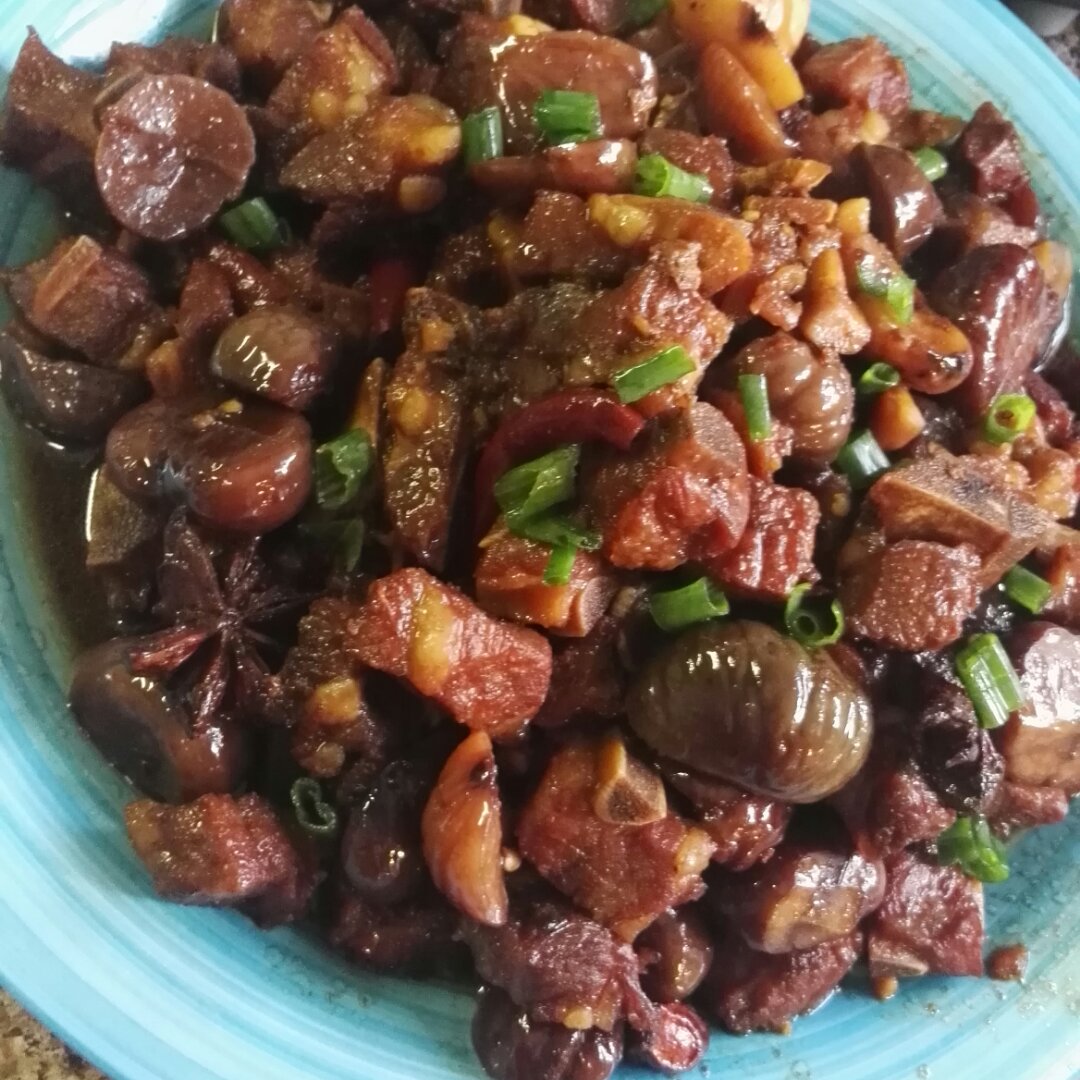 板栗焖排骨