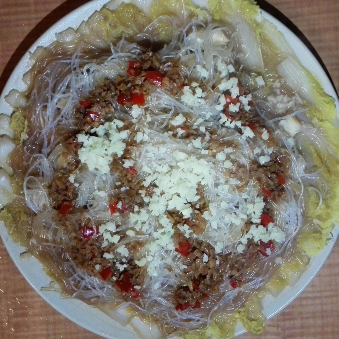 蒜蓉粉丝娃娃菜