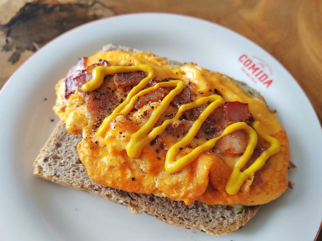 超简单正统培根煎蛋