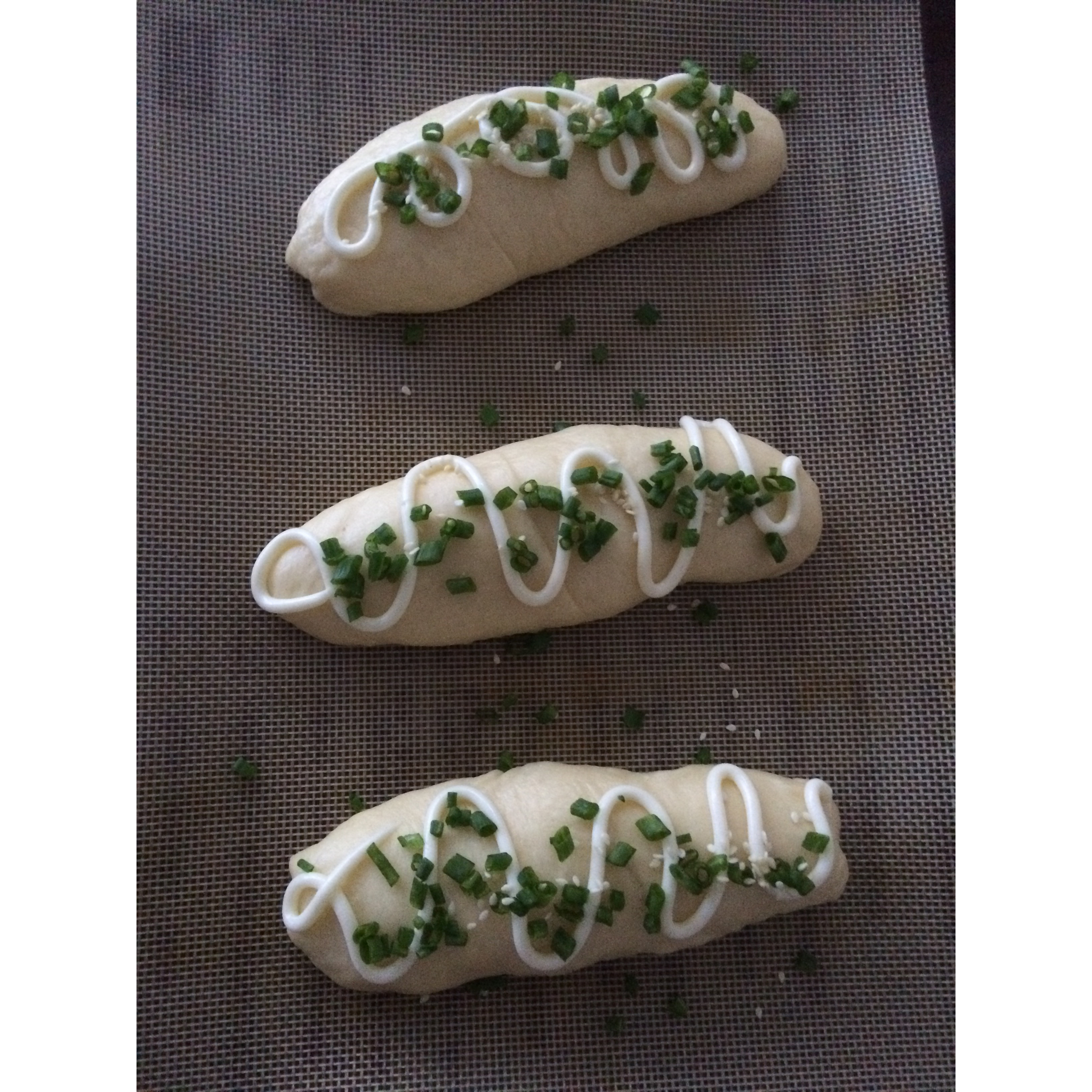 火腿肠早餐面包（一次发酵法）