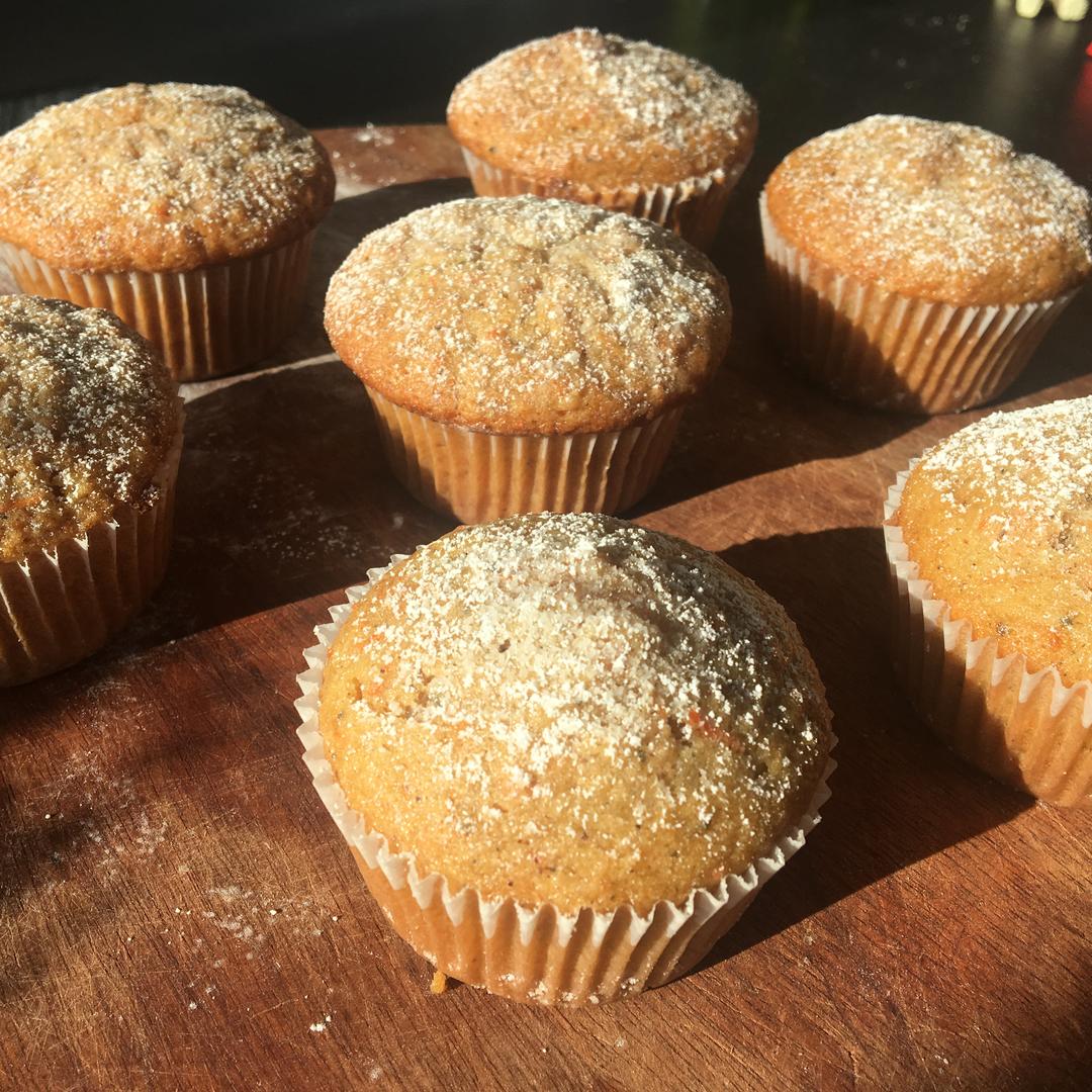 印度拉茶胡萝卜松糕 Carrot Thai Chai Muffin的做法