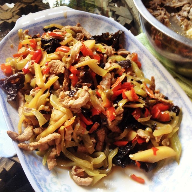 泡椒肉丝（重口味江湖菜）
