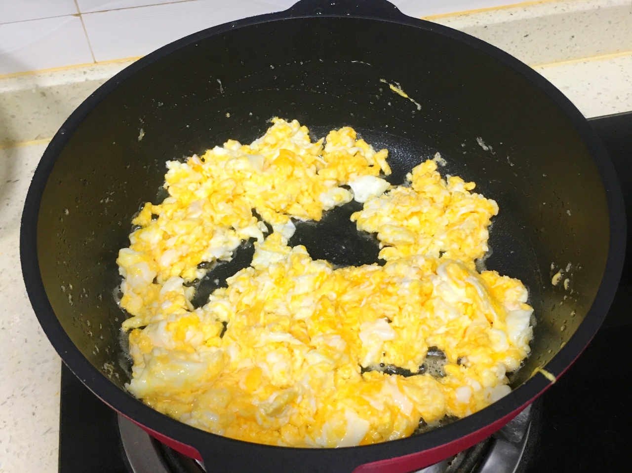 外婆菜炒鸡蛋的做法 步骤4