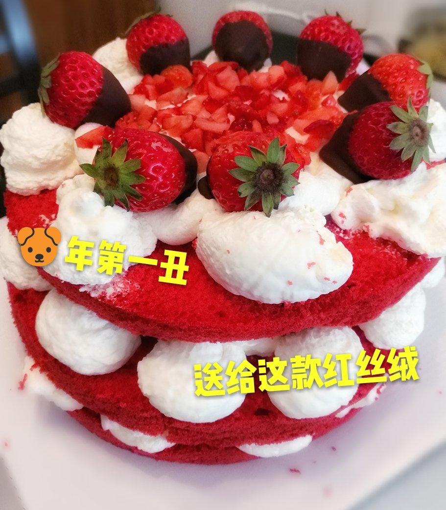红丝绒戚风蛋糕-精华液版