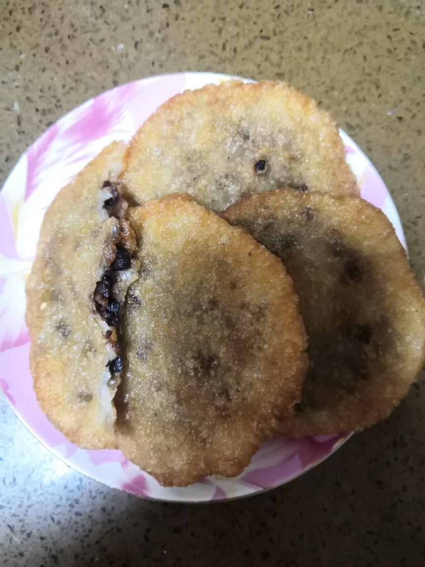 东北油炸糕（糯米粉豆沙馅儿）不翻车很简单