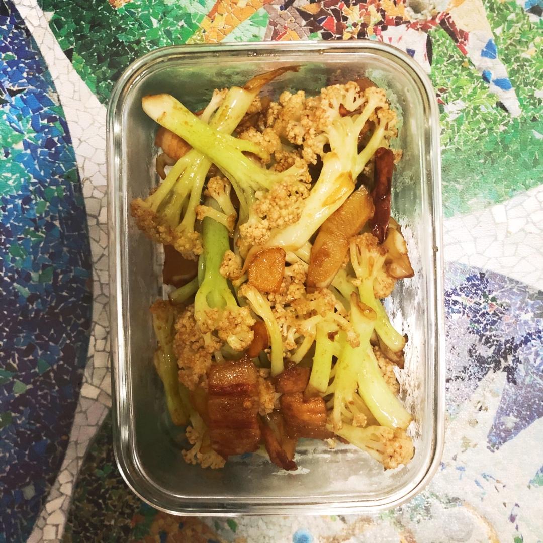 老丁的私房菜-干锅花菜