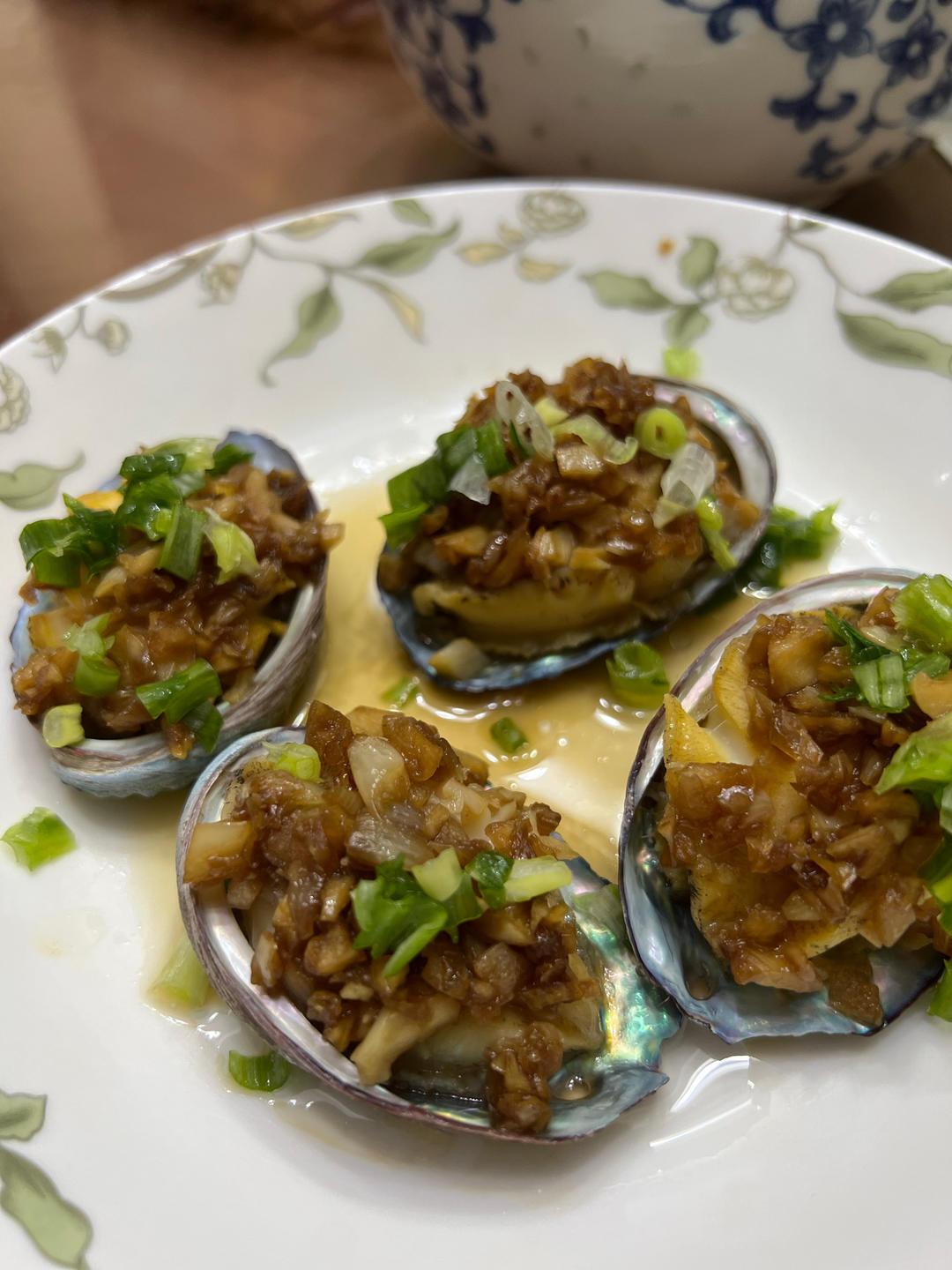 蒜蓉蒸小鲍鱼