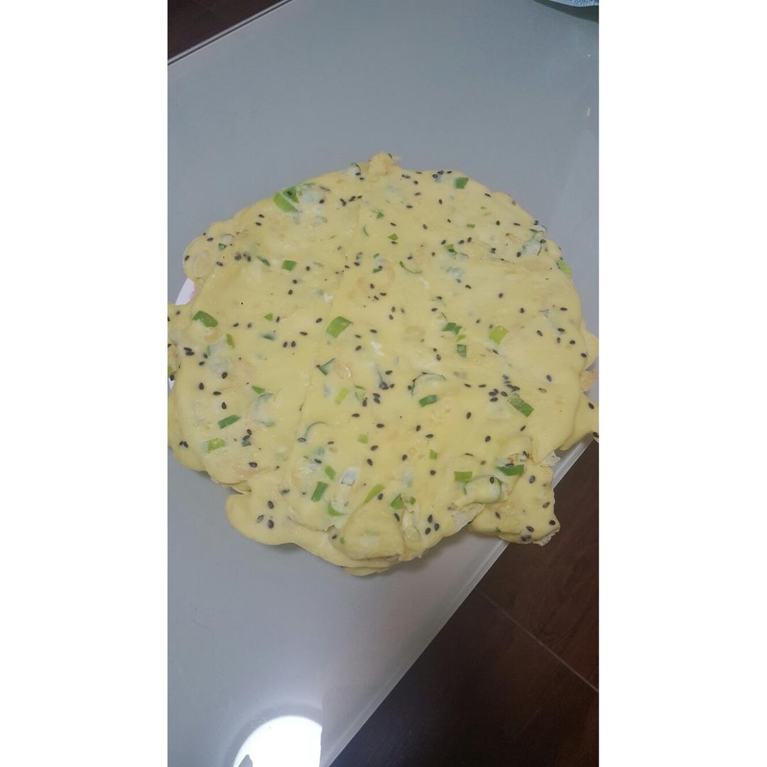 葱花鸡蛋饼