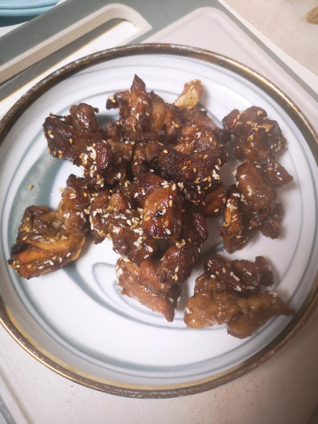 焦香烤羊脖