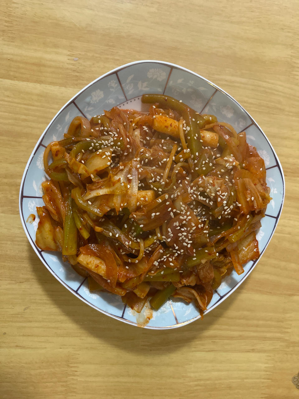 韩式辣炒年糕（or网红芝士套路之芝心年糕）