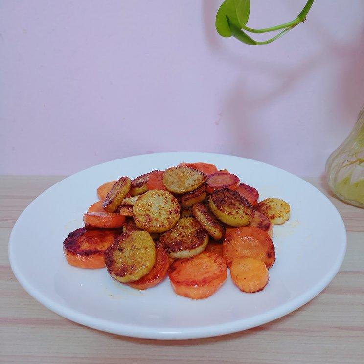 老板，来份煎山药。